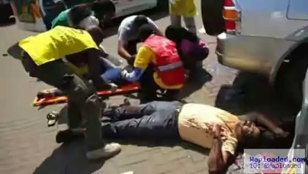 Ghastly Motor Accident Kills 3, Injures 14 Around Berger - PHOTO!